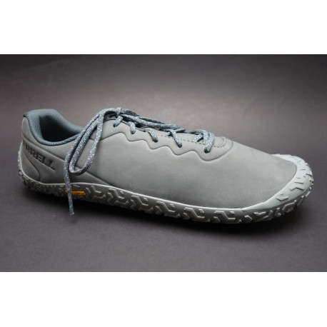 Obuv pro lehkou turistiku-Barefoot, Merrell, Vapor Glove 6 Ltr, šedá