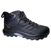 Obuv pro lehkou turistiku, Merrell, Speed Strike 2 Mid GTX, černá